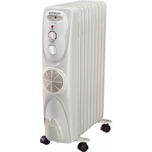 Масляный радиатор Engy EN-1309F 2,5 кВт с тепловентилятором Масляный радиатор Engy EN-1309F 2,5 кВт с тепловентилятором